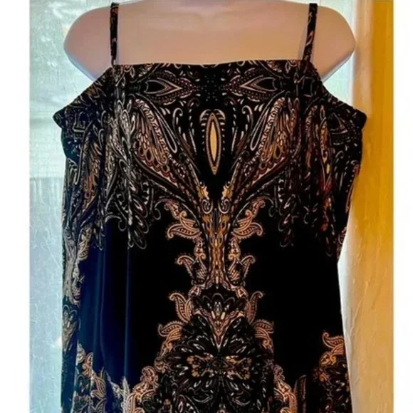 INC International Concepts Cold Shoulder Blouse - NWT - Picture 2 of 4